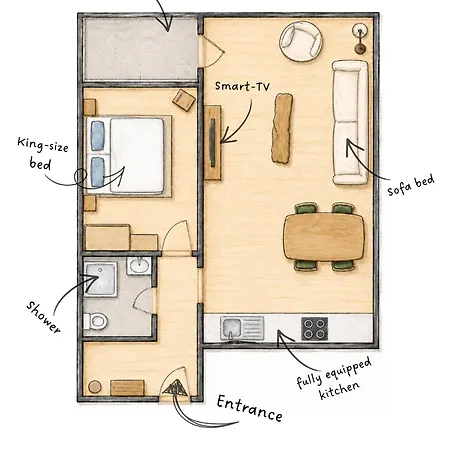 Apartment Treehouse - Alpinlake